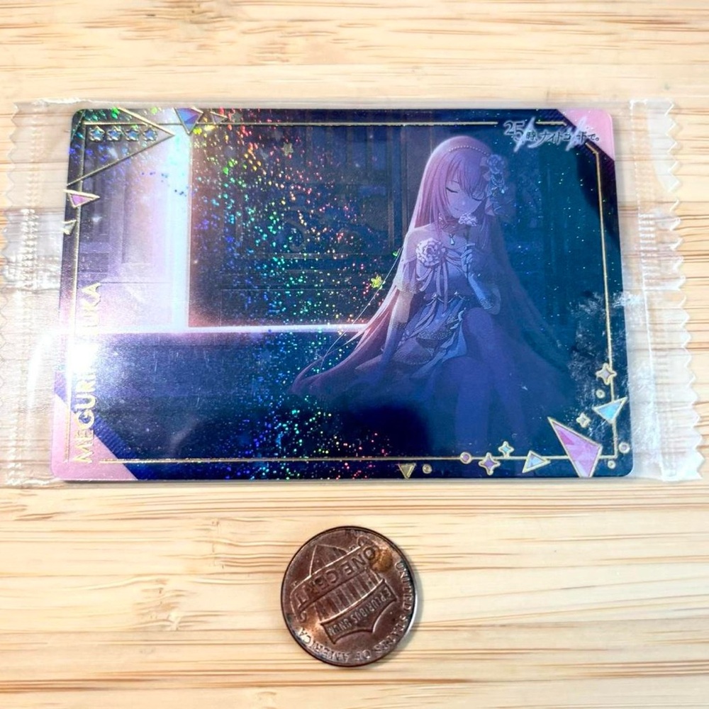 Rare GLITTER FOIL vocaloid card